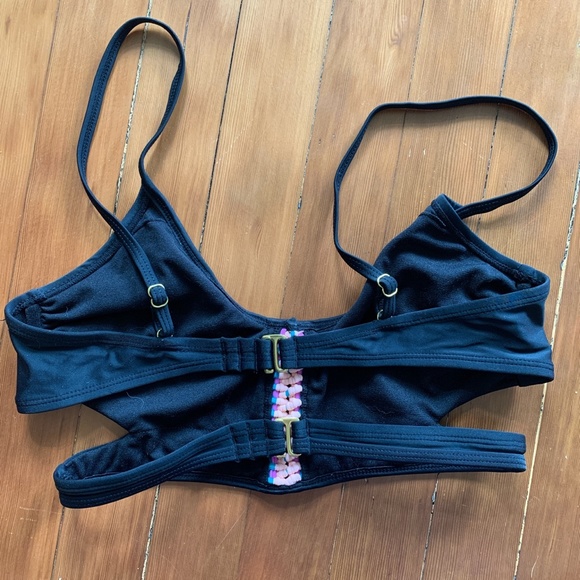 swim top with braided detail M - Picture 2 of 4